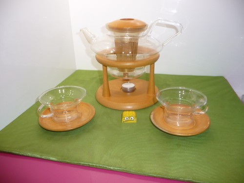 Jenaer glas set - teekanne,