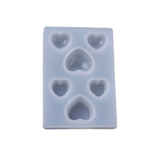 Silikonform Herz Mold 10-16mm