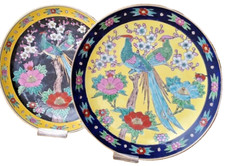 2 edle Wandteller China