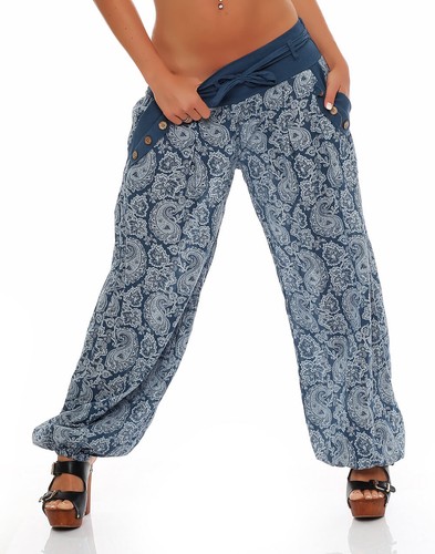 Damen pumphose mit - pumphose,