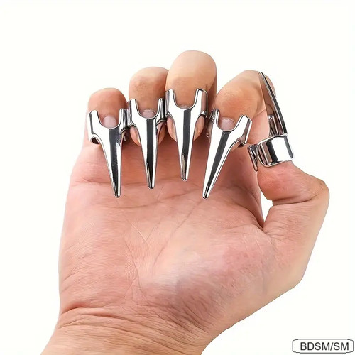 Bdsm krallen metallnägel - bdsm,