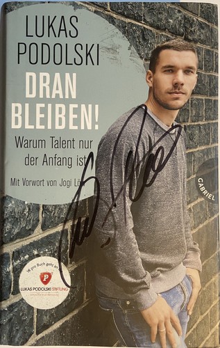 Lukas podolski signiert - podolski, buch