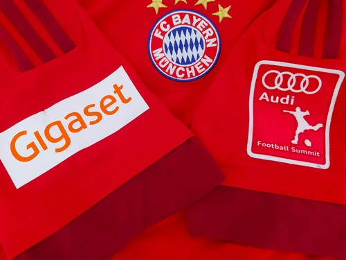 Bayern trikot match worn - match,