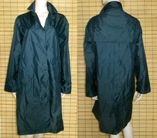 BLAUER REGENMANTEL - RAINCOAT - NYLON - VINTAGE - LILION - GR. 44