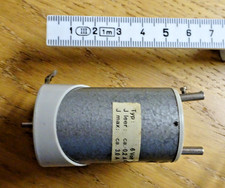 MANY Elektromotor für Schiffsmodelle, 6V, vintage, mit Bock