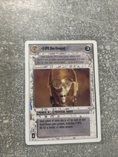 Star Wars Collectible Card Game CCG WHITE BORDER Unlimited C-3PO DECIPHER 