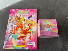 Panini Sticker WINX CLUB 2004 RARE BOX DISPLAY 50 Tüten + Deutsches Leeralbum