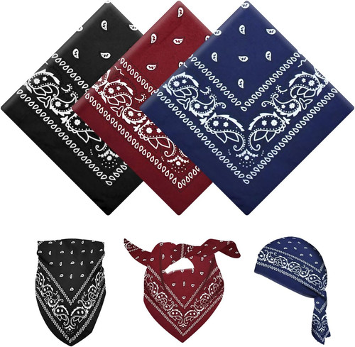 3er set bandana - 3er-set, bandana,