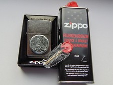 Zippo set steam wings emblem - zippo,