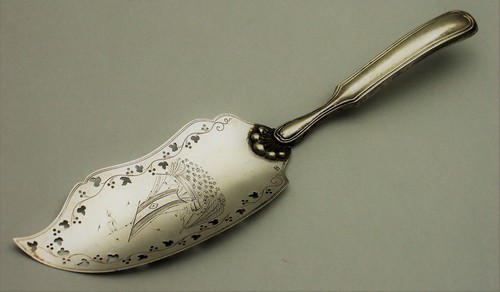Fischvorleger lot silber - fischvorleger, 13
