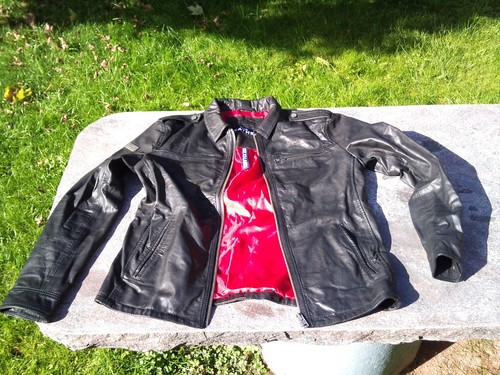 Superdry herren lederjacke - superdry,