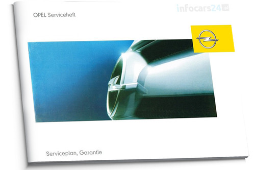 Opel neu deutsche serviceheft - opel,