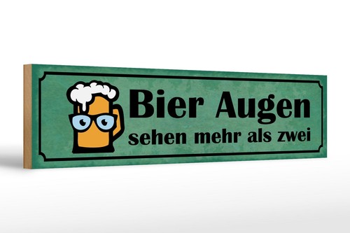 Holzschild spruch 46x10 - holzschild,