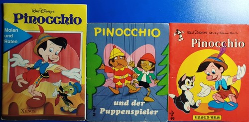 Büchlein pinocchio - pinocchio,