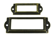 Etikettenrahmen Namenschild