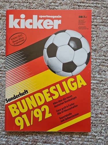Kicker sonderheft bundesliga - sonderheft,