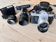 Vintage Kamera-Set: Asahi