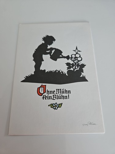Plischke karte postkarten - karte,