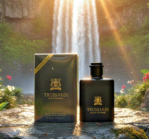 Trussardi black extreme eau - black,