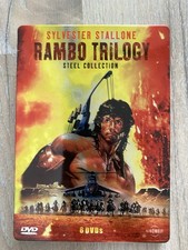 RAMBO DVD Steelbook Collection Trilogie UNCUT Teil 1-3  ⚡