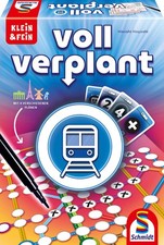 Schmidt Spiele Voll verplant Brettspiel U-Bahn Strategie Familienspiel ab 8