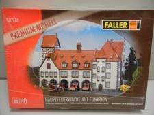 Faller 130988 Hauptfeuerwache mit Funktion, Premium Modell,in Folie verschweist