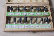 Edessö Fräser Fräserset für Oberfräse mit 8 mm Spannzange