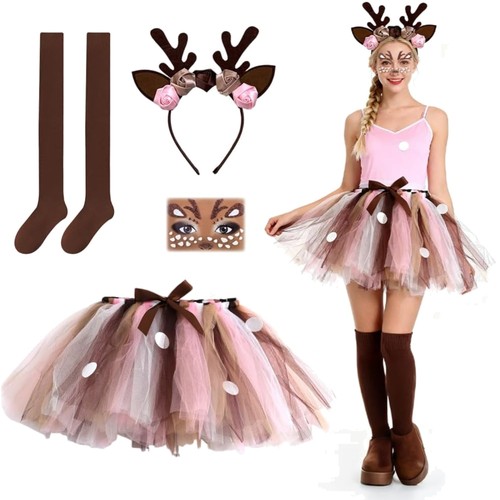 Rentier kostüm damen - rentier, tutu