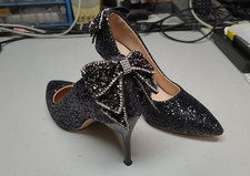 High-Heels schwarz, Gr.36