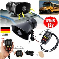 12V 120 dB LKW PKW 7-Klang
