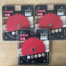 Freud F03FS09686 Holzkreissägeblatt 165 mm x 20 mm x 1,7 mm x 24 Z x 3 Blätter