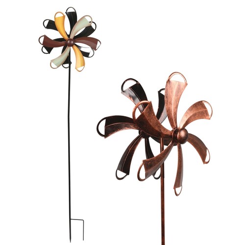 Gartenstecker windrad 120cm - gartenstecker,