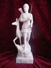 Alabaster Artemis griechische Mythologie Götter Griechenland Handarbeit (A03/07)
