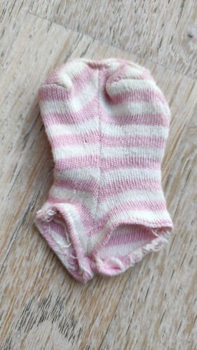 Vintage barbie gestreifter - vintage,