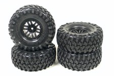 Traxxas TRX-4 Crawler Scaler Räder Satz Schwarz Reifen Felgen 4 St. 8272 TRX8272