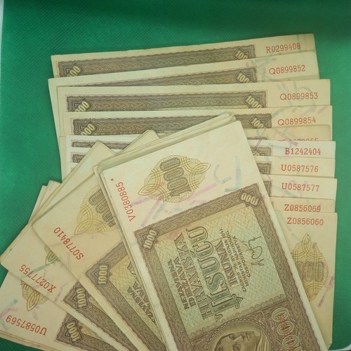 Banknoten ndh kroatien - 2,