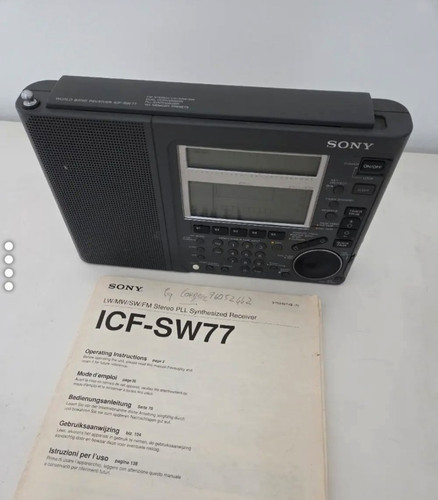 Sony icf sw77 weltempfänger - sony, icf-sw77