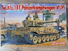 Dragon 6210 Sd.Kfz.181 Panzerkampfwagen VI (P) 1:35 Zustand 1: Unversiegelt