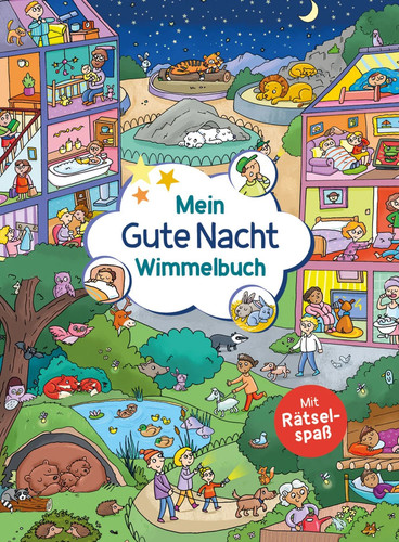 Mein gute nacht - nacht-wimmelbuch, mit