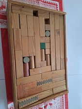 Bausteinkasten Gross Holz DDR Artikel