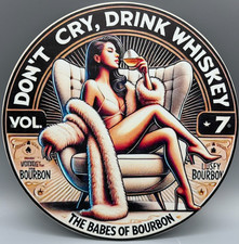 Metall/Blech-Schild-Vintage-"W