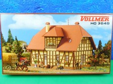 F20 Vollmer H0 Bausatz 3649 Siedlungshaus mit Fachwerk OVP TOP