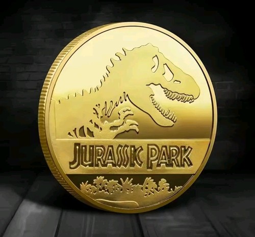 Jurassic park münze - park,