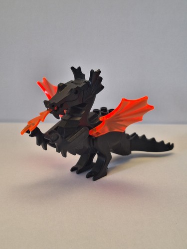 Lego drache schwarz - drache, •