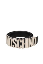 Moschino Damen Gürtel Schwarz