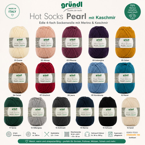 Gründl hot socks - hot, pearl