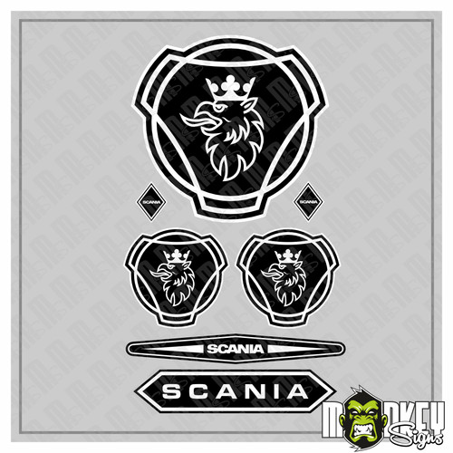 Scania sticker set - sticker,