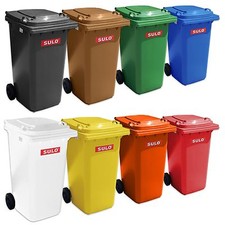 Sulo Mülltonne 120 L grau