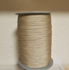 Spannschnur Schnur für Plissee Rollo Jalousien 0,8 mm Creme 20 Meter Cosiflor