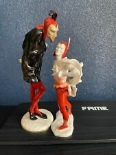 Hutschenreuther Porzellanfigur Mephisto 30cm Karl Tutter Perfekter Zustand 